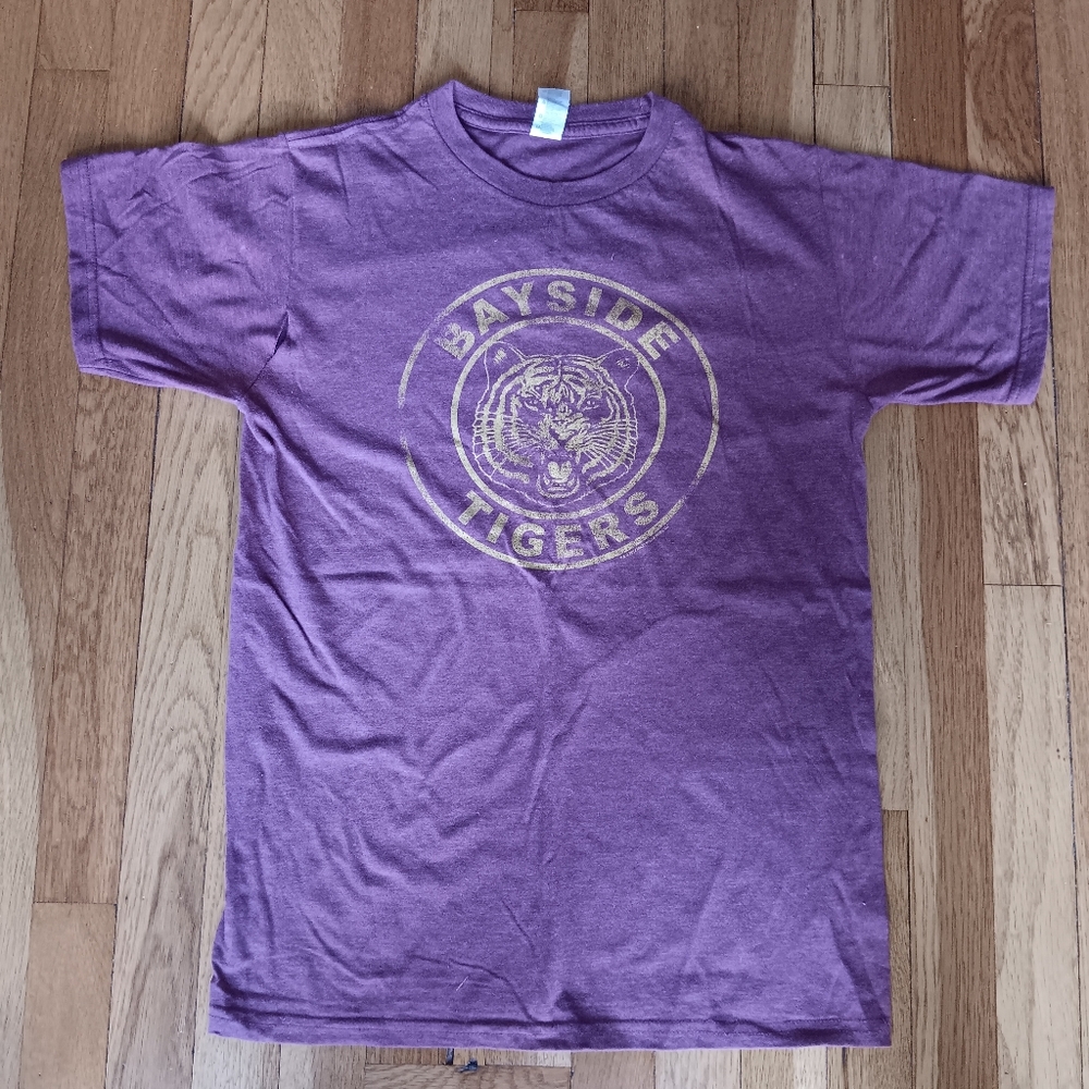 Bayside Tigers T-Shirt With New Kids On The Block Pin